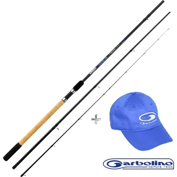 Rybářský prut Garbolino prut Bullet Feeder 3S 3,3 m/25-75 g + kšiltovka