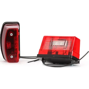 Osvětlení SPZ Osvětlení SPZ registrační značky LED WAS W55/247 12-24V červené