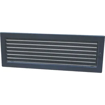Větrací mřížka HACO LKM 170 x 490 mm grafit