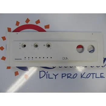 Kotel Dakon Výlisek ovládacího panelu přední DAKON DUA 24 C desing 2000 87381014320