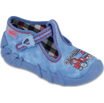 Chlapecká obuv Bačkůrky papučky botičky Befado Speedy 110P343 hasiči velikost: 21
