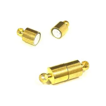 Magnetické zapínání zlatá b. váleček (1ks)