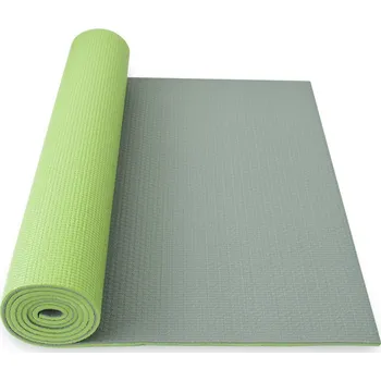 Sport YATE Yoga Mat dvouvrstvá zelená/šedá YASA04683