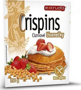 Extrudo Crispins Cizrnové lívanečky 250 g