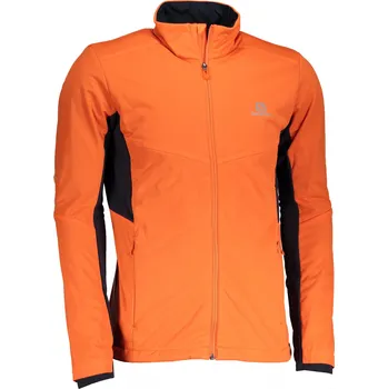 Salomon Agile Warm L40378700 Scarlet Ibis/Night Sky Pánská větrovka Salomon Agile Warm L40378700 Scarlet Ibis/Night Sky