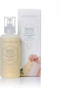 Dětský šampon Anne Geddes Bio dětská pěna do koupele 250 ml 