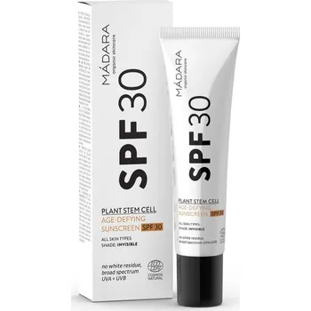 Přípravek na opalování Mádara krém na obličej s anti-age efektem SPF 30 40 ml