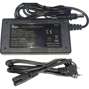 spínaný zdroj ZDROJ SPÍNANÝ 230V/12V 3.33A KONCOVKA 5.5×2.5mm