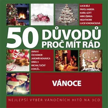Česká hudba 50 důvodů proč mít rád Vánoce - Various [3CD]