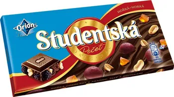 Čokoláda Nestlé Orion Studentská Pečeť hořká 180 g 