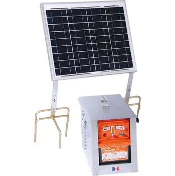 Ohradník CLOTSEUL VIC 355 solární ohradník 30W bateriový zdroj napětí, 4,85J