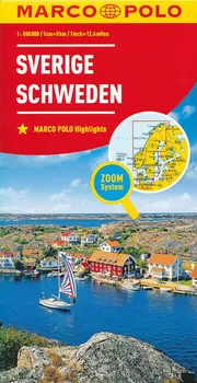 Marco Polo Švédsko 1:800 000 T
