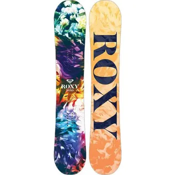 Snowboard ROXY Xoxo Ban Flowers fialový 2018 142 cm