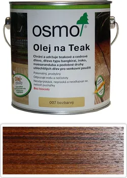 Olej na dřevo OSMO 2,5 l teak bezbarvý 007