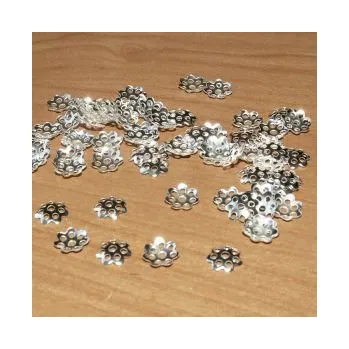 Materiál na výrobu šperku Kaplíky 6mm KS01 (100ks)