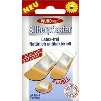 Náplast Wundmed náplasti se stříbrem 10 ks