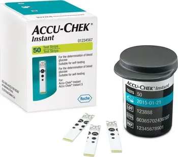 Testovací proužek do glukometru Accu-Chek Instant 50