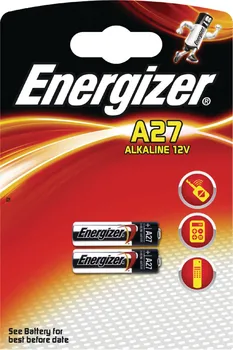 Článková baterie Energizer A27 2 ks