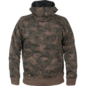 Rybářské oblečení Fox Funnel Neck Hoody Camo XXXL