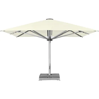 Slunečník Profesionální teleskopický slunečník GLATZ Palazzo Style 350 x 350 cm