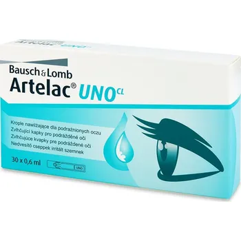 Oční kapky Recenze Bausch & Lomb Artelac Uno 30 x 0,6 ml
