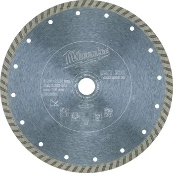 Řezný kotouč Milwaukee DUT 230 diamantový kotouč 23 cm