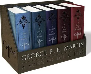 Cizojazyčná kniha Game of Thrones Leather Cloth Boxed Set - George R.R. Martin