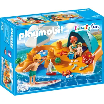 Playmobil 9425 Rodina na pláži Stavebnice Playmobil Playmobil 9425 Rodina na pláži
