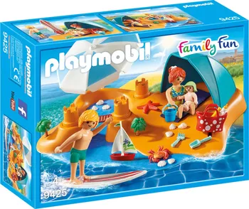 Stavebnice Playmobil Playmobil 9425 Rodina na pláži