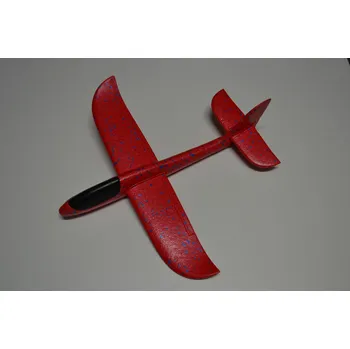 letadlo a vrtulník Házecí letadlo z tvrzeného polystyrenu, házedlo zelená