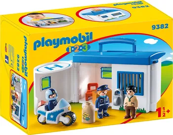 Stavebnice Playmobil Playmobil 9382 Přenosná policejní stanice