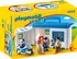 Stavebnice Playmobil Playmobil 1.2.3 9382 Přenosná policejní stanice