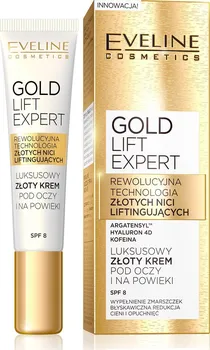 Péče o oční okolí Eveline Cosmetics Gold Lift Expert krém na oči a víčka 15 ml