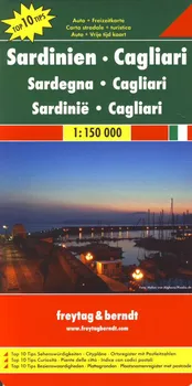 Sardinien, Cagliari 1:150 000 - Freytag a Berndt
