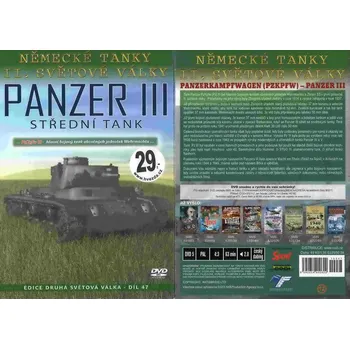 DVD film Německé tanky II. světové války - Panzer III DVD
