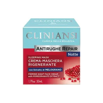 Pleťový krém Clinians Clinians-ANTIRUGHE QUOTIDIANA Noční krém proti vráskám s granátovým jablkem 50 ml