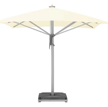 Slunečník Profesionální teleskopický slunečník GLATZ Castello Pro, čtvercový 450 x 450 cm