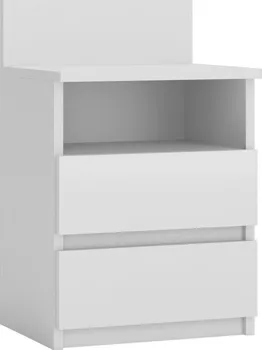 Noční stolek ISO Malwa dřevotříska bílý