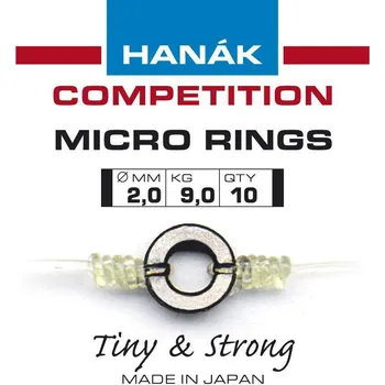 Hanák muškařské mikrokroužky 10ks