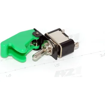 vypínač Grayston Letecký vypínač s krytem Karbon