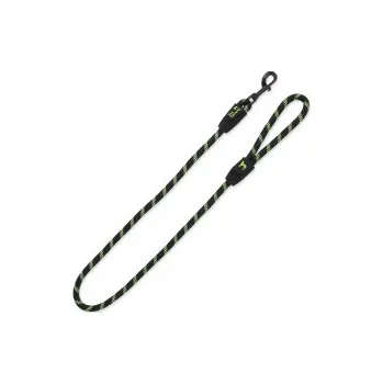 Vodítko pro psa Vodítko DOG FANTASY provaz limetka 120 × 0,8 cm