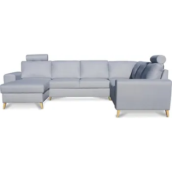 Sedací souprava MAMBA rozkládací sedací souprava Rain s úložným prostorem a pevnými zády ve tvaru "U" - pravá