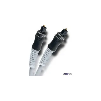 Audio kabel Optický kabel s koncovkami Toslink SUPRA ZAC Toslink, 8 metrů
