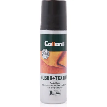 Přípravek pro údržbu obuvi Collonil Nubuk+Textil emulze pro obnovu barvy kůže a textilu černá 100 ml
