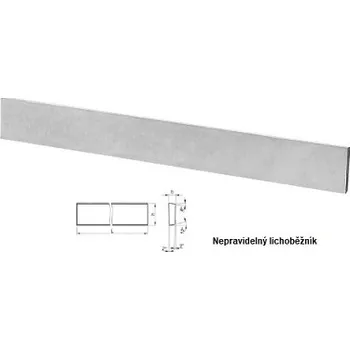 Příslušenstí k soustruhu Soustružnický nůž upichovací, levý - celý z HSS, ČSN: 223555 - 3x12x100