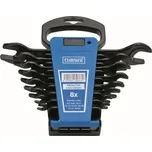 8 dílná sada maticových oboustranných klíčů Narex DIN895, 6-24mm, plastový držák, uhlíková ocel (443100581)