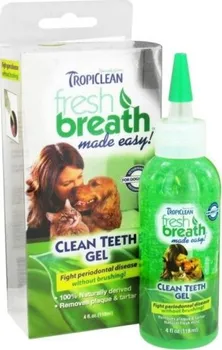 Péče o psí chrup TropiClean Clean Teeth Gel 118 ml