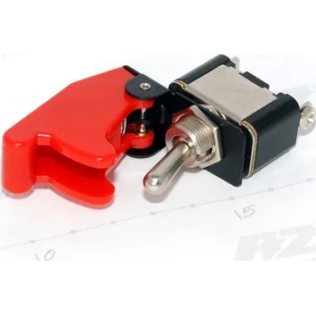 vypínač Grayston Letecký vypínač s krytem Červená