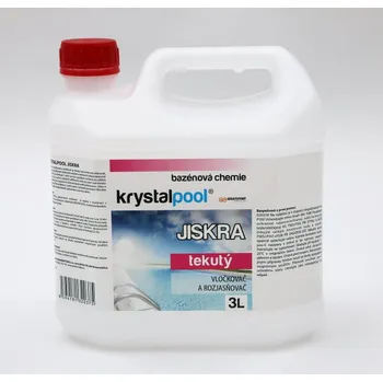 Bazénová chemie Krystalpool Jiskra tekutý 3 l