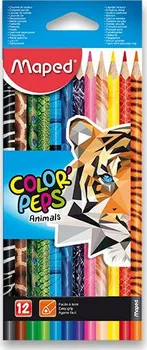 Pastelka Maped Color´Peps Animals 12 barev